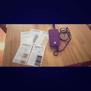 Jamberry Heater with 3 full and 2 partial sets